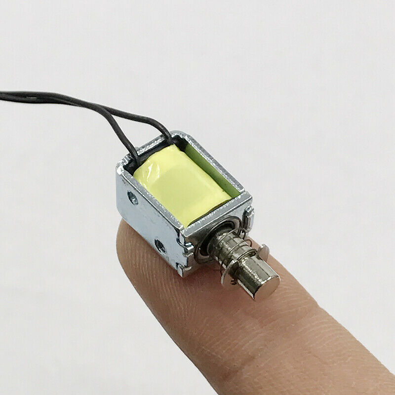 Dc 3v-6v 5v Push Pull Through Type Mini Solenoid Electromagnet Electric Magnet