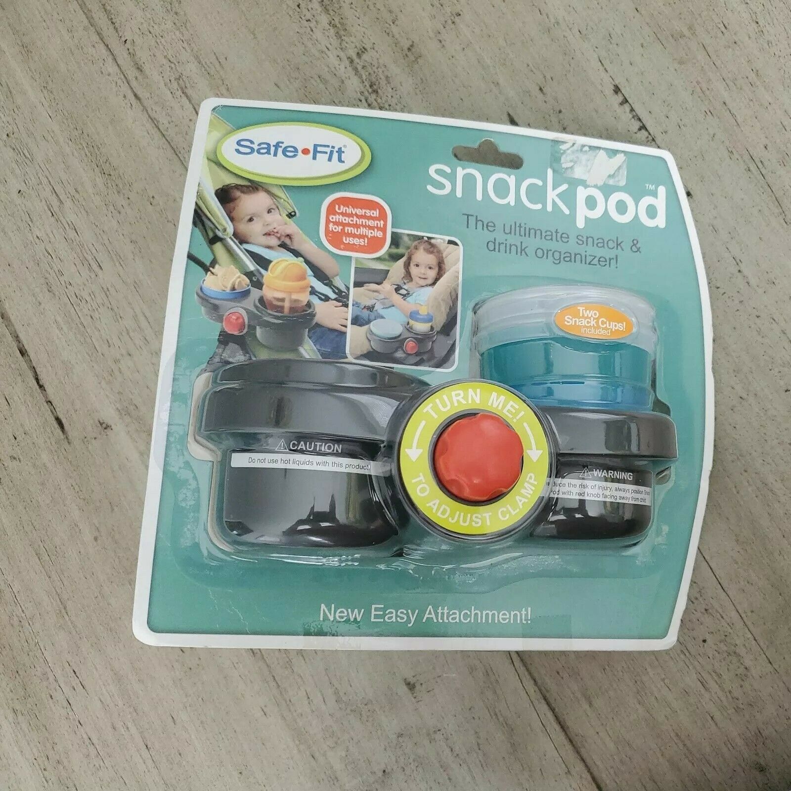 Safefit Snack Pod The Ultimate Snack & Drink Organizer With 2 Snack Cup