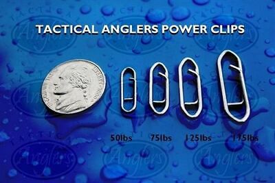 Tactical Anglers Power Clips Fast Snap Fishing Terminal Multipacks [25 - 175lb]