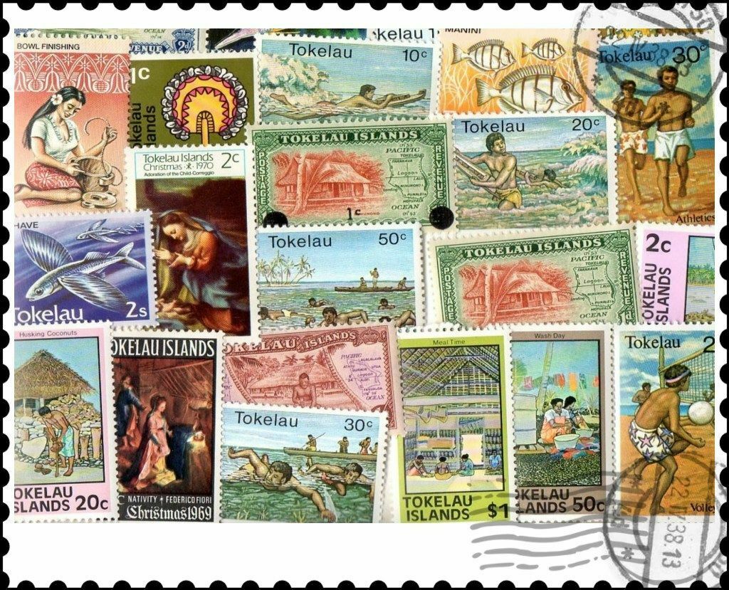 Tokelau Islands : 50 Different Stamps Mixture