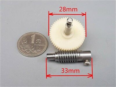 Import Worm Reduction Gear Train Metal And Plastic Gearset For Diy Production