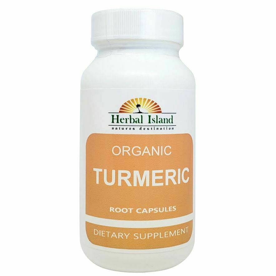 Organic Turmeric Root And Peppercorn Capsules 500mg - Tumeric - Pepper
