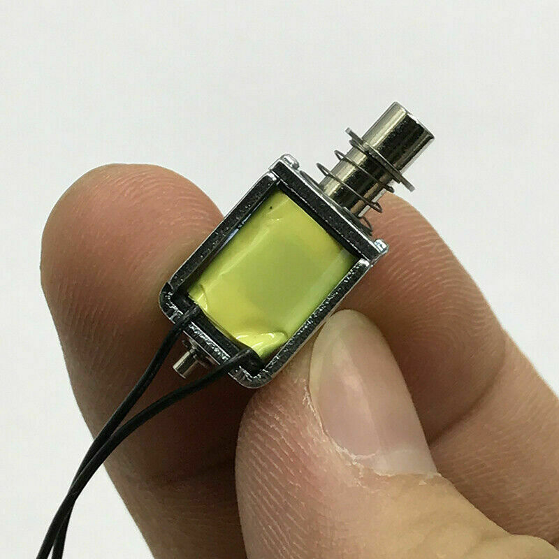 Dc3v-6v Push Pull Through Type Mini Solenoid Electromagnet Micro Electric Magnet
