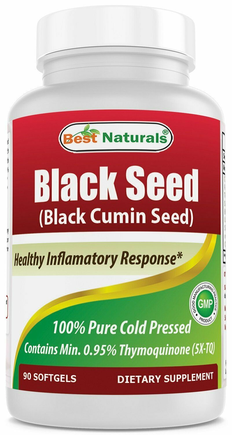 Best Naturals Black Seed Oil 500 Mg 90 Softgels Black Cumin Oil Capsules
